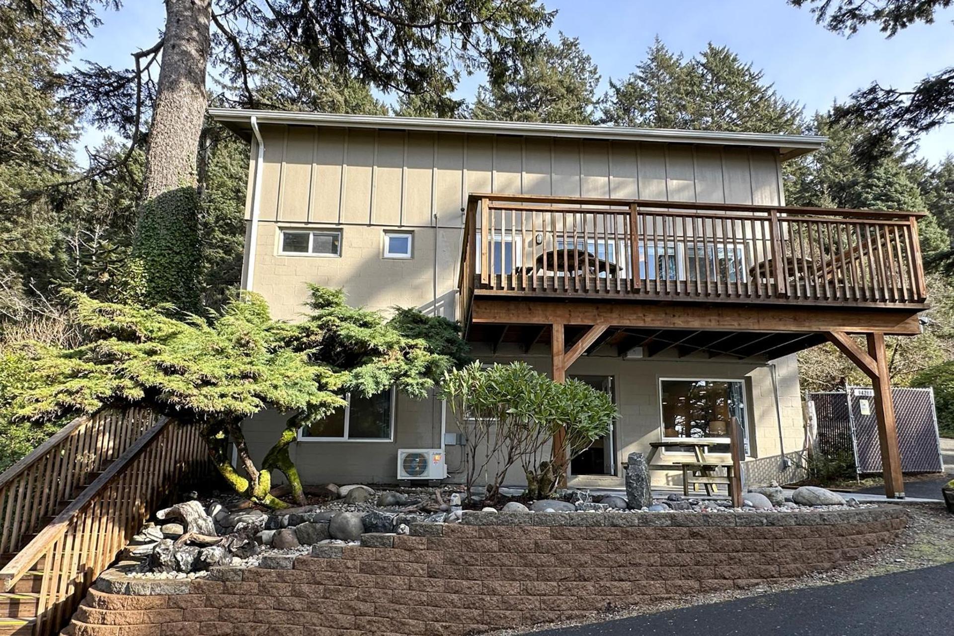 Ocean Front, The Gate House A At Oregon House, Stairs To The Beach! Apartment Searose Beach Exterior photo